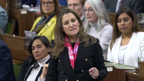 Freeland's Only Talking Point Is Crypto