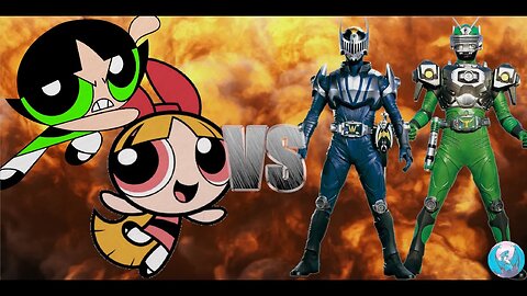 MUGEN - Request - Blossom & Buttercup VS Kamen Rider Knight & Zolda - See Description