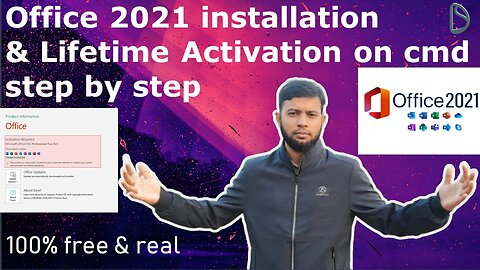 How to install & activation MS Office 2021 step by step for free