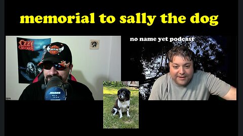 Memorial for Sally the Dog - special episode - No Name Yet Podcast #148