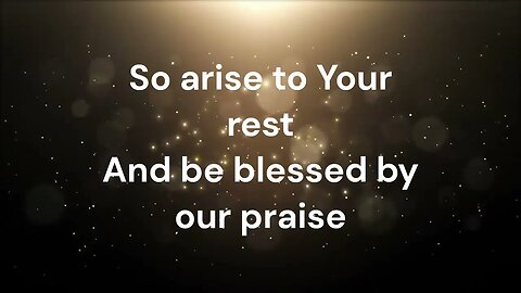 Oh The Glory Of His Presence | Jesus Image (With Lyrics)