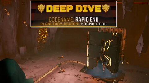 Rapid End - Deep Dive - Solo - Deep Rock Galactic