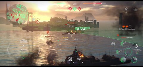 Epic Battle in Modern Warships! 🚢🔥 | Quick Gameplay #Shorts