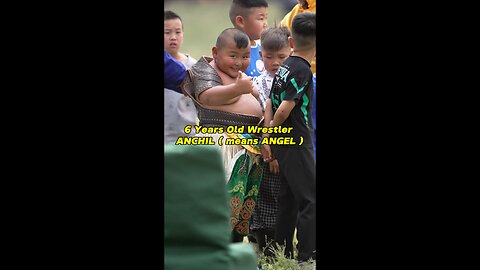 👼6-Year-Old Inner Mongolian Wrestler Anchil’s Domineering and Adorable Personality