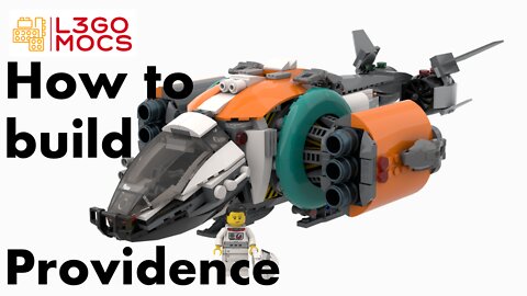 Lego Tutorial Spaceship Providence MOC