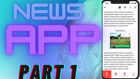 flutter news app part 1 | Flutter Project | ARK KHAN