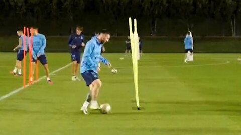 Messi's Argentina train two days before World Cup Semi-Final against Croatia