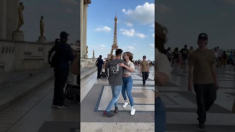 Salsa dancing through Europe while on vacation! #couple #dance #dancevideo #salsa #salsadancing