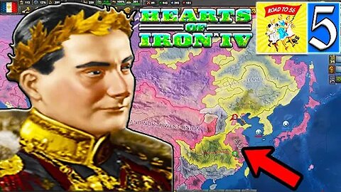 THE FRANCE CHINA WAR! Hearts of Iron 4: Road to 56 Mod: French Empire Bonaparte Campaign #5