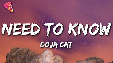 Doja Cat - Need To Know (Lyrics)