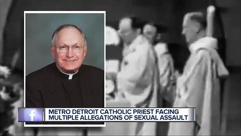 Sexual misconduct allegations against metro Detroit priest made by more than one person