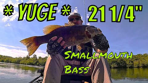 YUGE Trophy Smallmouth Bass