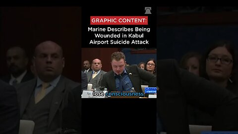 Marine Describes Being Wounded in Kabul Airport Suicide Attack | Pt. 2