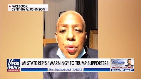 Cynthia Johnson Showing Us What's Coming If Trump Loses The Election !