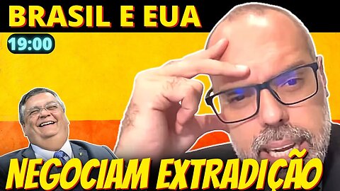 19h Governo Lula negocia com EUA prisão de Allan dos Santos