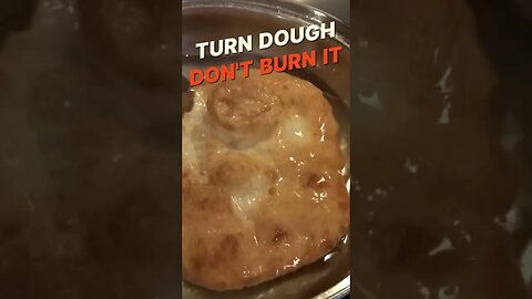 Make Fried Dough from Leftover Pizza Dough #Shorts