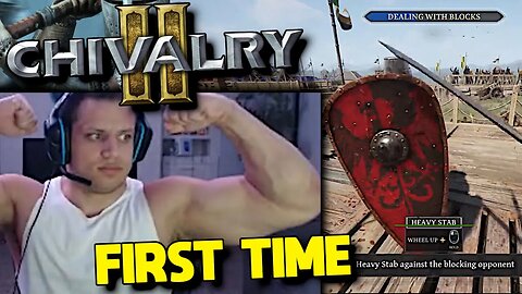 Tyler1 First Time in Chivarly 2 [Tyler1 vs Erobb221 Variety Training]