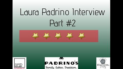 Who’s at The Chef’s Table with Chef Dan? Dive into the Padrino's Legacy with Laura Padrino! Part II