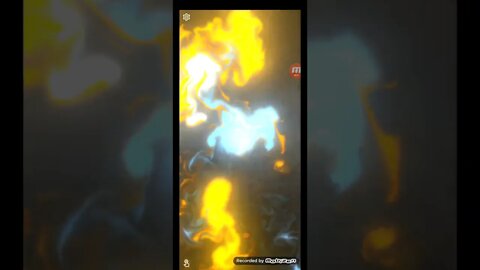 #shorts Magic fluids app for Android. Flames with fire 4