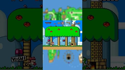 Folha de Raccon no Super Mario World? #shorts #supermario #mario #yoshi #viral