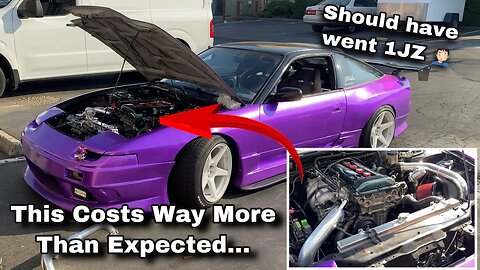 Should Have Went 1JZ...Spent Too Much On SR20DET Swap | New Fuel System, Wiring, ECU, Custom Exhaust