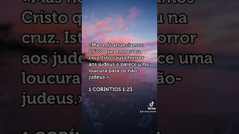 1Corintios 1:23 #canalyausha