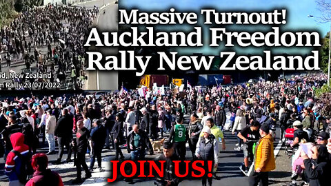 New Zealand Freedom Rally! Patriots Takes Over a Highway, Demanding Justice