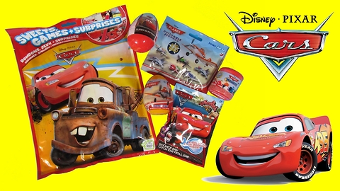 DISNEY Pixar CARS And PLANES Mega BLIND BAG, MASHEM And SURPRISE EGGS Opening – 3S