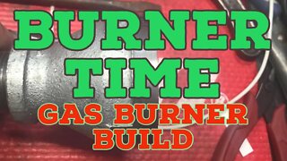 Building Gas Burner - Homemade Gas Burner - Hot Metal Coming Soon -