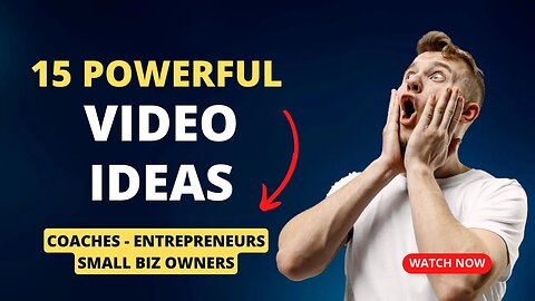 15 video marketing ideas for small business