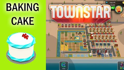 Townstar: Cake layout( 8 cakes per hour )