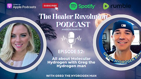 52. All about molecular hydrogen with Greg the Hydrogen man