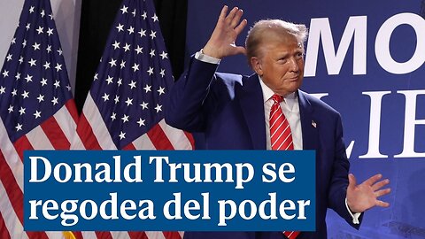 Donald Trump se regodea del poder que da la presidencia de EEUU 'Lo puedes hacer todo'