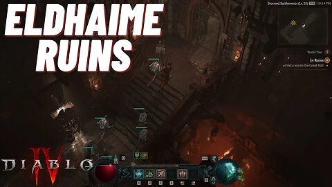 Diablo 4 - Eldhaime Ruins - Full Dungeon