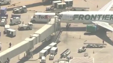 Frontier Airlines employee stabs, kills coworker