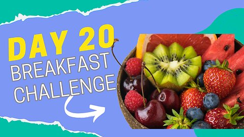 Day 20 Breakfast Smoothie Challenge: Watch Out!The Ruler of This World Controls Health Healing World