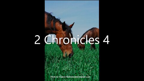 2 Chronicles 4 | KJV | Click Links In Video Details To Proceed to The Next Chapter/Book