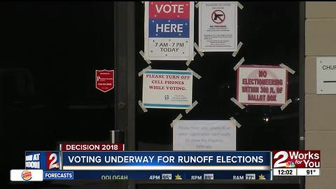 Voting underway for runoff elections