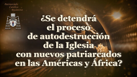 El PCB: ¿Se detendrá el proceso de autodestrucción de la Iglesia con nuevos patriarcados en las Américas y África?