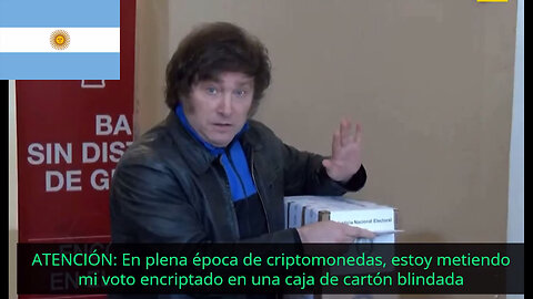 19nov2023 Milei y el sistema electoral seguro de Argentina || RESISTANCE ...-