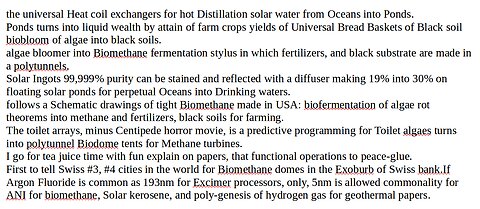 Summary of Biomethane Fermentation