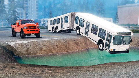 Cars vs Ditch TRAP #2 ▶️ BeamNG Drive