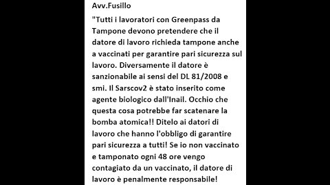 Covid: ora ci dicono che il vaccino non è sicuro al 100% 🤔🤔🤔