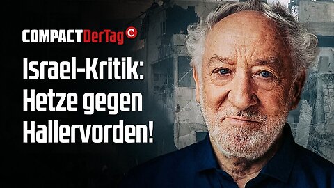 Israel-Kritik: Hetze gegen Hallervorden!💥@COMPACTTV🙈