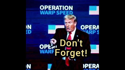 DON'T FORGET! TRUMP