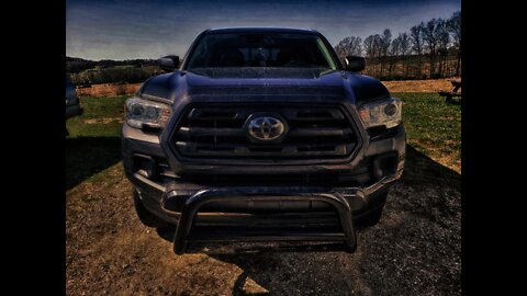 Toyota Tacoma Bull Bar Installation