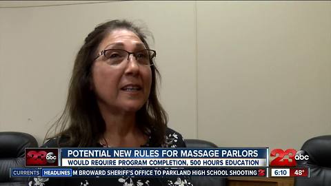 New ordinance for Bakersfield massage parlors