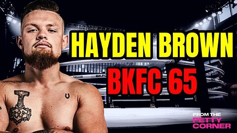 Utah's Hayden Brown Makes His BFKC Debut!