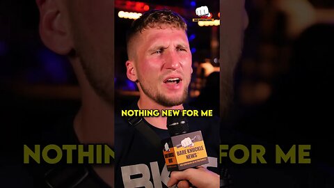 "I'm proud to represent Poland, we are all big warriors", Patryk Sagan ~ #BKFC46 Newcastle