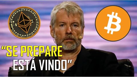 OPORTUNIDADE ÚNICA NA VIDA ESTÁ AQUI, MICHAEL SAYLOR - NOVA PREVISÃO DE BITCOIN (CRIPTOMOEDAS)